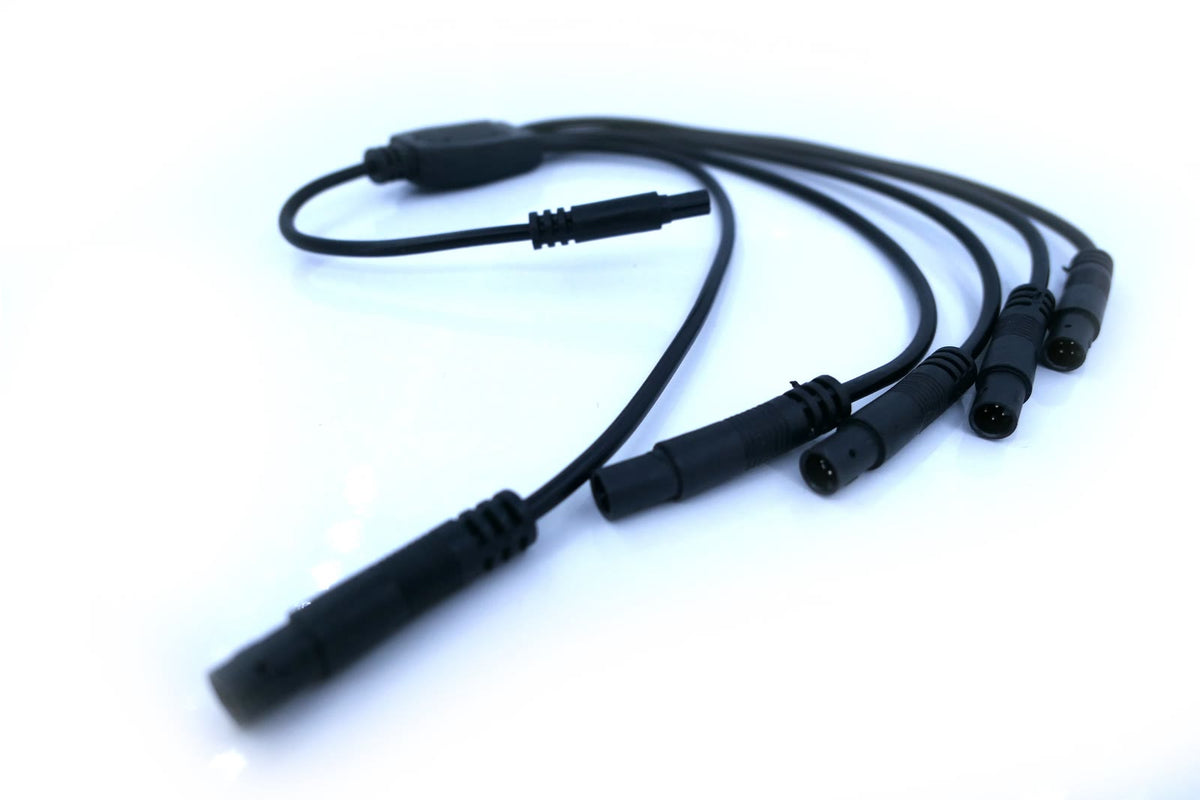 5-Fach Splitter / Verteiler für LED-Ambientebeleuchtung