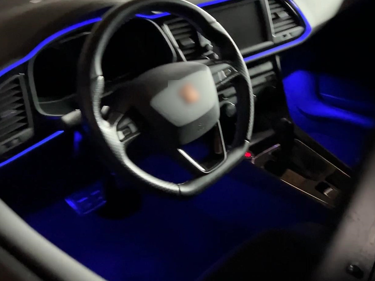 Fußraumbeleuchtung Seat Leon 5F blau
