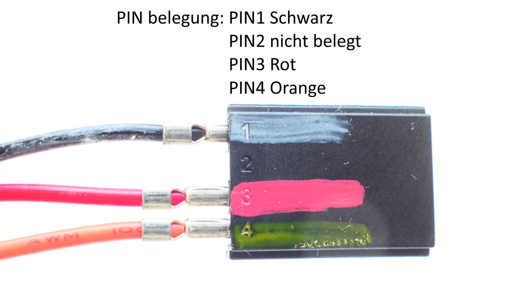 PIN-Belegung LED-Stecker