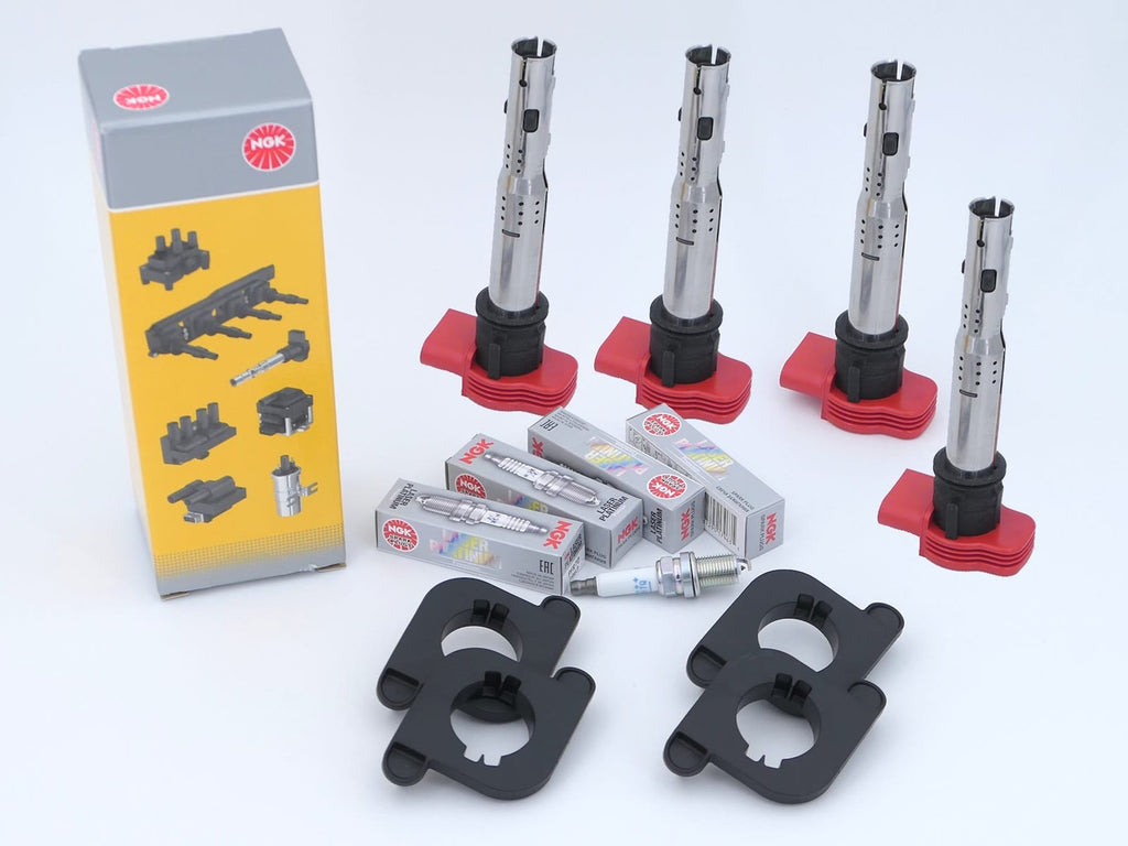 Satzinhalt Umbausatz mit Aluminium-Adaptern, alternative Ansicht