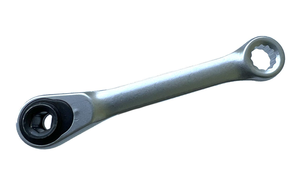 Mini-Bit-Ratsche, Rückseite mit Bitaufnahme