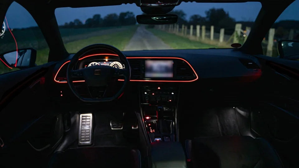 Ambiente Beleuchtung orange Seat Ateca