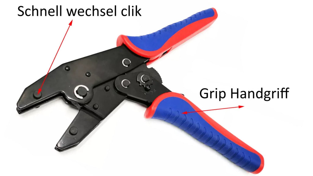 Crimpzangen-Satz im Koffer