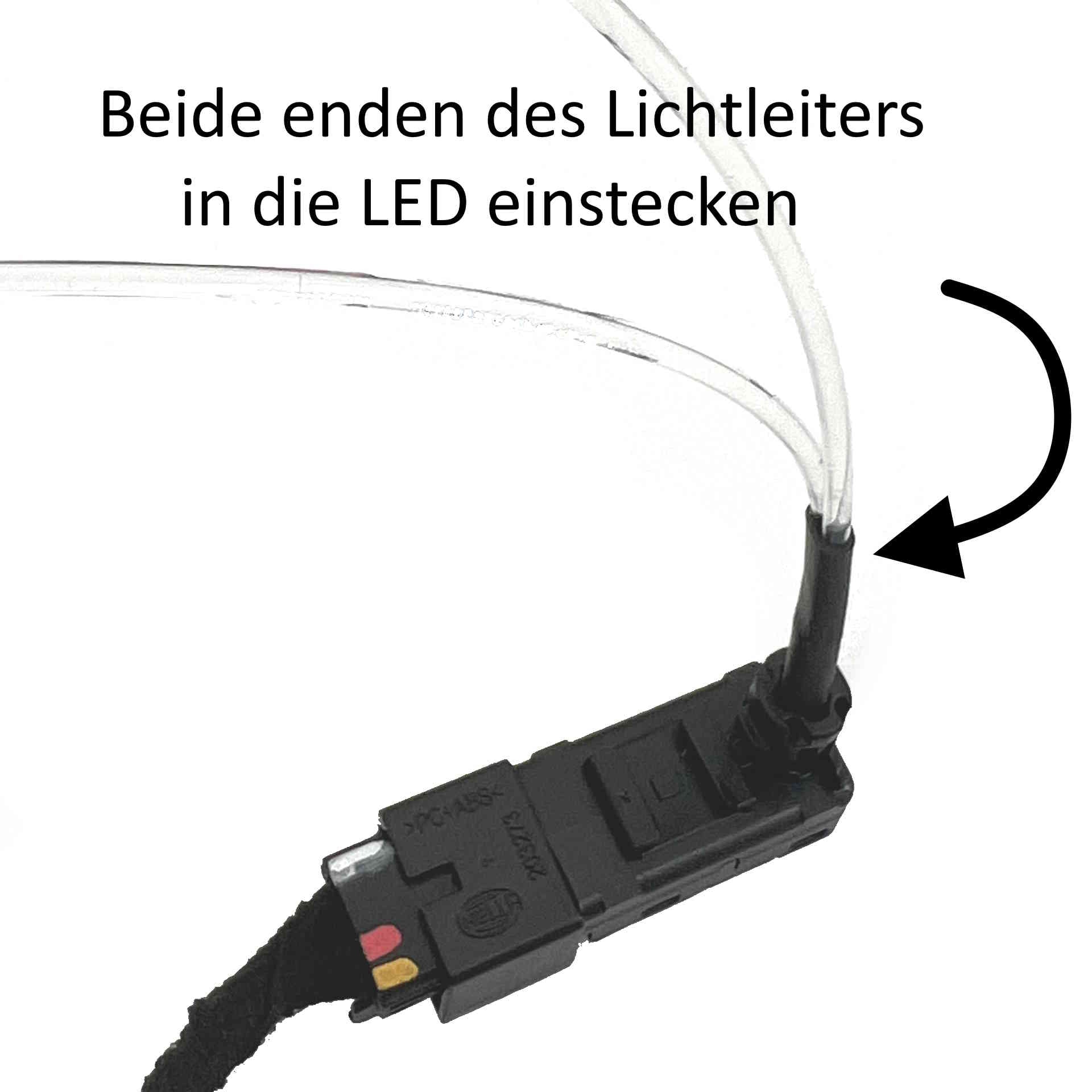 Ambiente Beleuchtung für Armaturenbrett passend für Seat Leon 5F