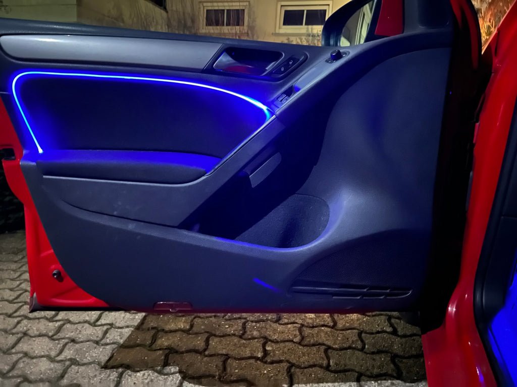 Ambientelicht für die Türen hinten, Golf6, Ansicht 2