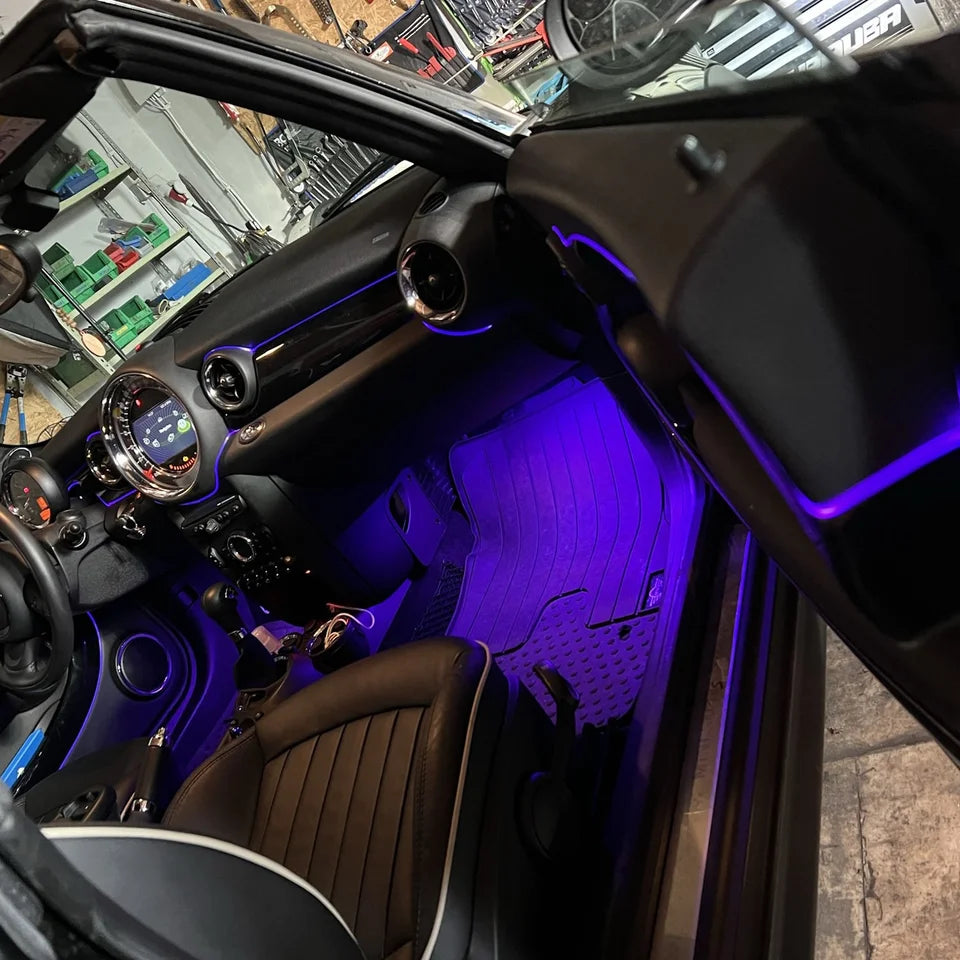 Mini Cooper S Komplett-Set Ambientebeleuchtung