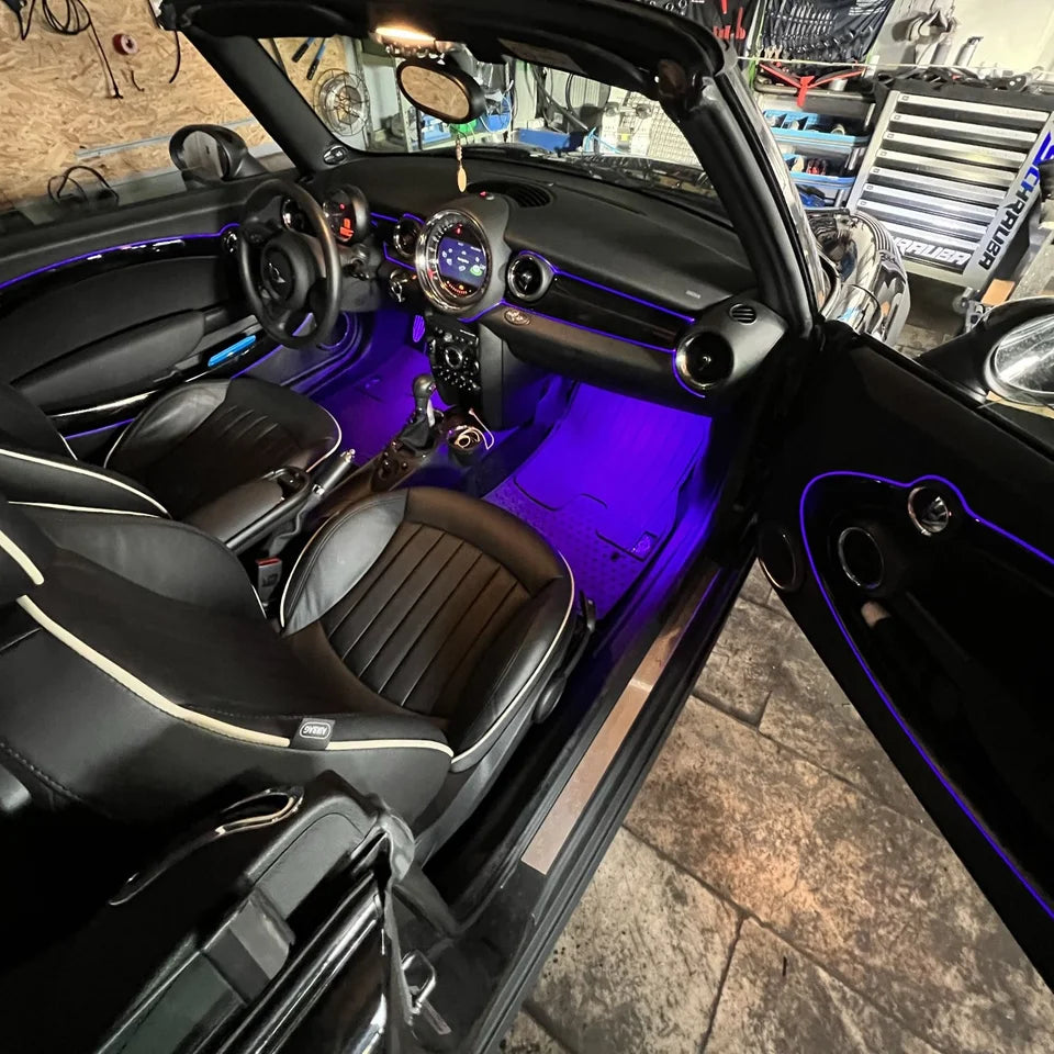 Mini Cooper S Komplett-Set Ambientebeleuchtung
