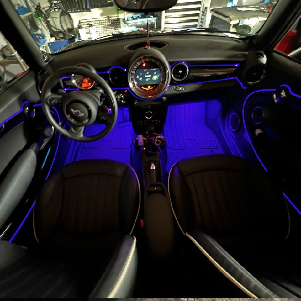 Mini Cooper S Komplett-Set Ambientebeleuchtung