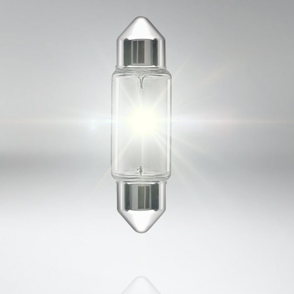 C10W Leuchtmittel 12V 10W (Beispielabbildung Osram)