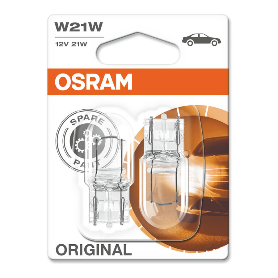 W21W Leuchtmittel 12V 21W (Beispielabbildung Osram)